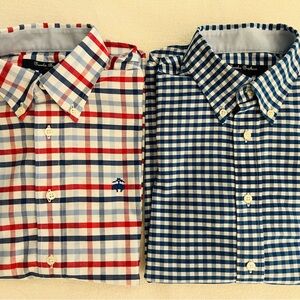 2 Boys’ size M Brooks Brothers non-iron shirts